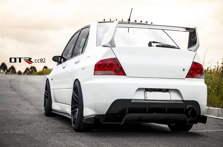 MITSUBISHI EVO CC02 MATTE BLACK